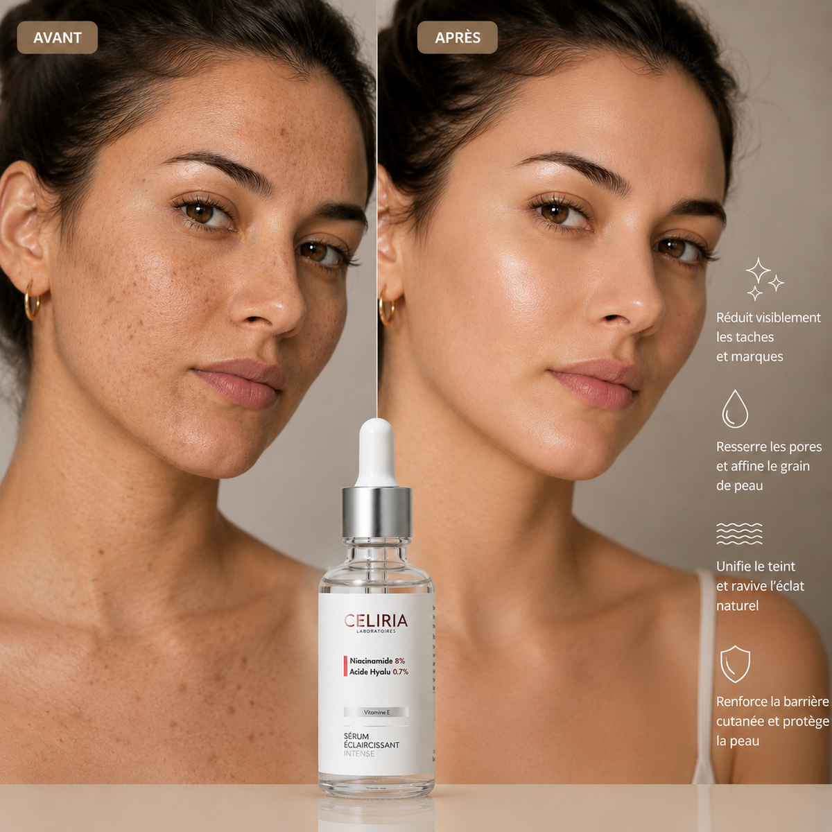 Duo Anti-Taches (Niacinamide 8% + SPF 50+)