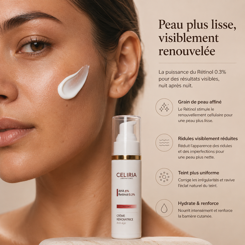 Crème Rénovatrice Intense - Retinol 0.3%